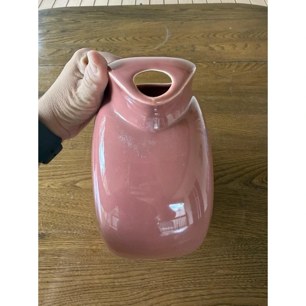 Vintage Fiesta Rose Disc Water Pitcher 1950s Homer Laughlin‎ Fiestaware